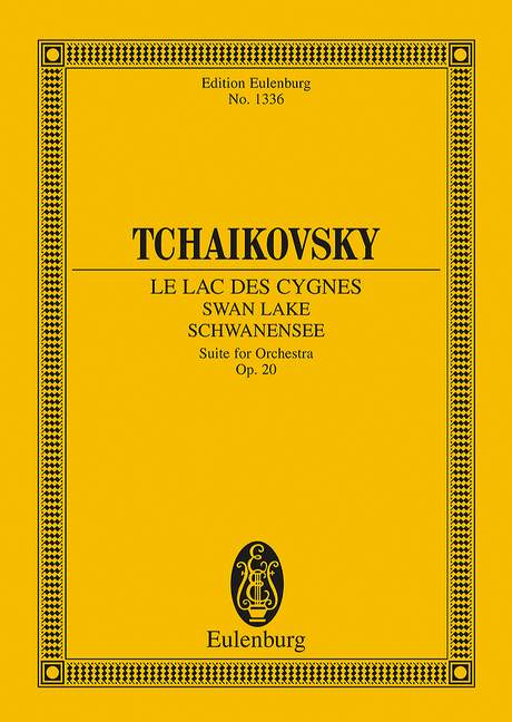 Tchaikovsky: Swan Lake Opus 20 CW 13 (Study Score) published by Eulenburg